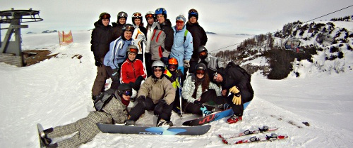 Sonne – Schnee – Skigaudi