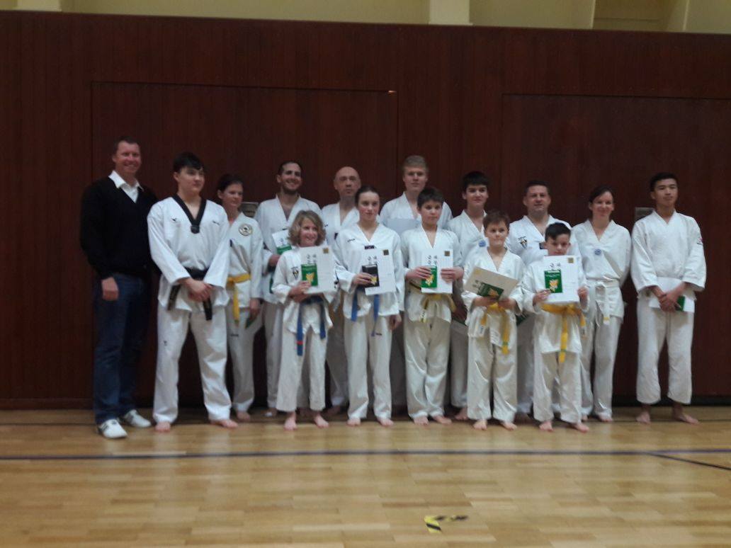 Gürtelprüfung Dez 2017